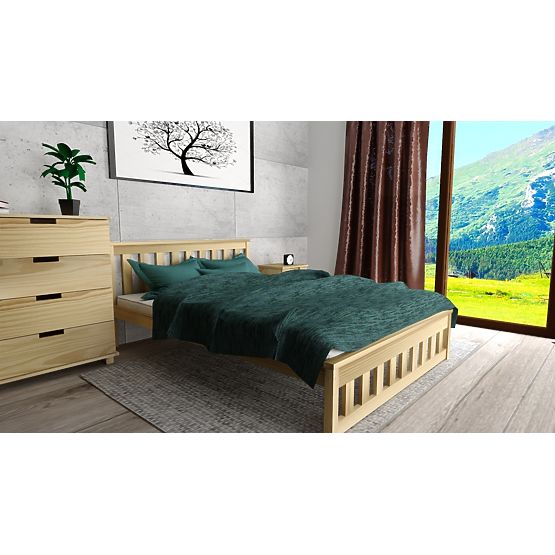 Drevená posteľ Ada 200 x 120 cm - borovica
