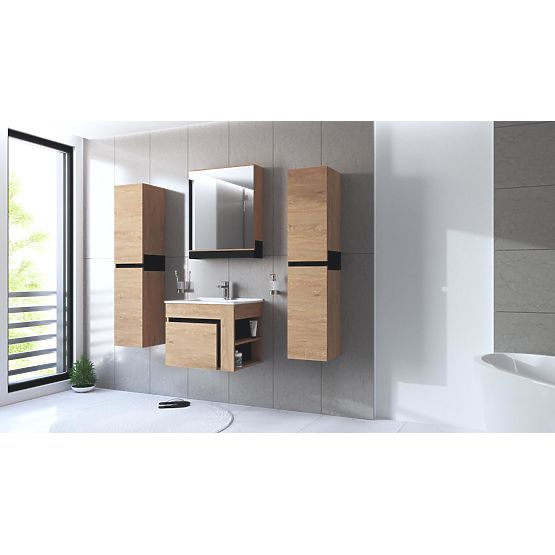 DUESA Skrinka pod umývadlo 60/1S zlatý dub (1p=1ks)