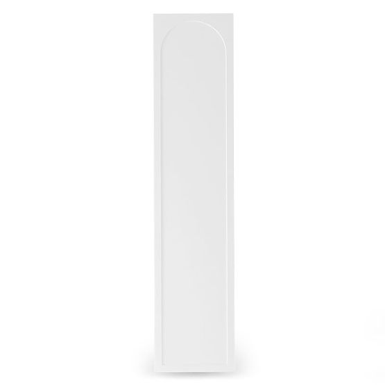 Dvere ku skrini Neroli, 45,6 cm, oblúkový panel, biely, pravý