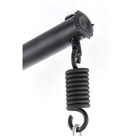 EGGY záhradné kreslo sivé / čierne (3p=1ks)