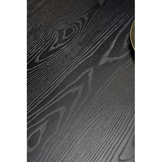 EMBOS stôl čierny / zlatý (2p=1ks)