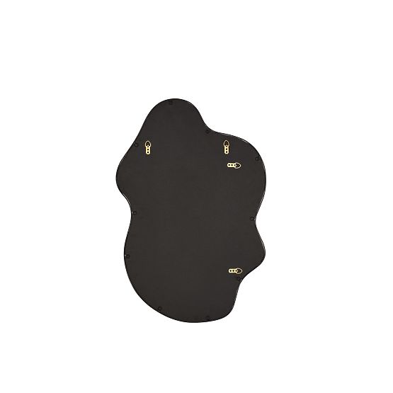 ESSENT nástenné zrkadlo, čierne (1p=1ks)