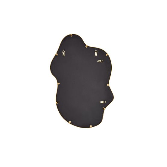 ESSENT nástenné zrkadlo, zlaté (1p=1ks)