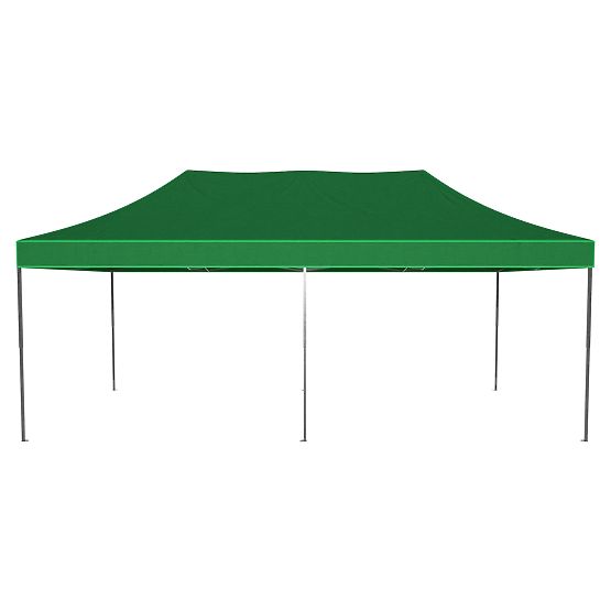 Expresný obchodný pavilón - 3x6 m - zelený