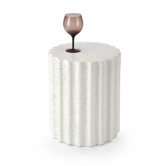 FARA konferenčný stolík kompozit - oxid horečnatý, biely (1p=1ks)