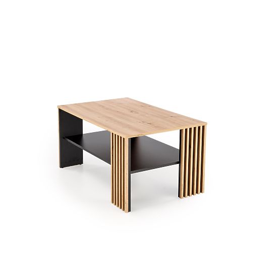 FEMINA konferenčný stolík dub artisan/čierny