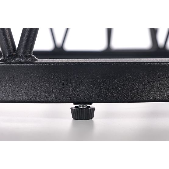 FORMOSA sada 2 lavíc, biely mramor / čierna (2p=1ks)