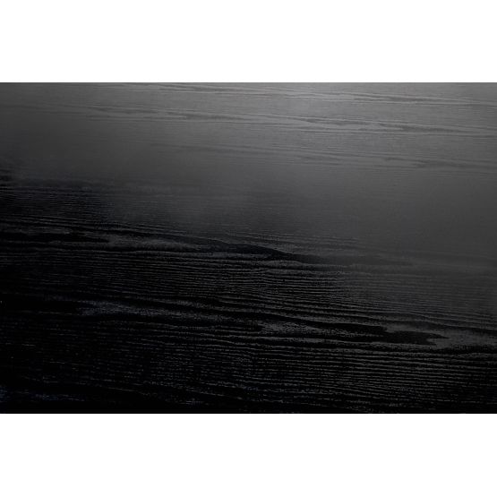 GINTER okrúhly stôl, čierny (2p=1ks)