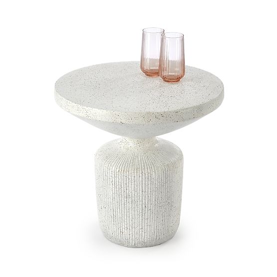 GIZA konferenčný stolík kompozit - oxid horečnatý, biely (1p=1ks)