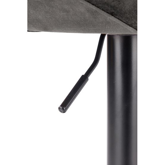 H102 šedá barová stolička (1p=2ks)