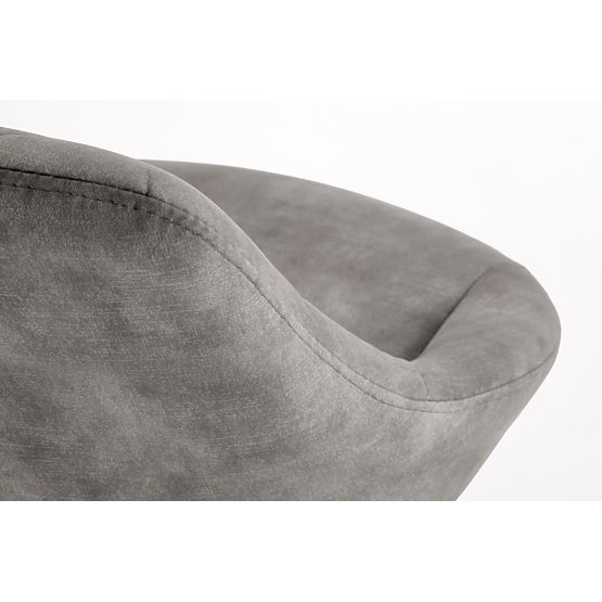 H102 šedá barová stolička (1p=2ks)