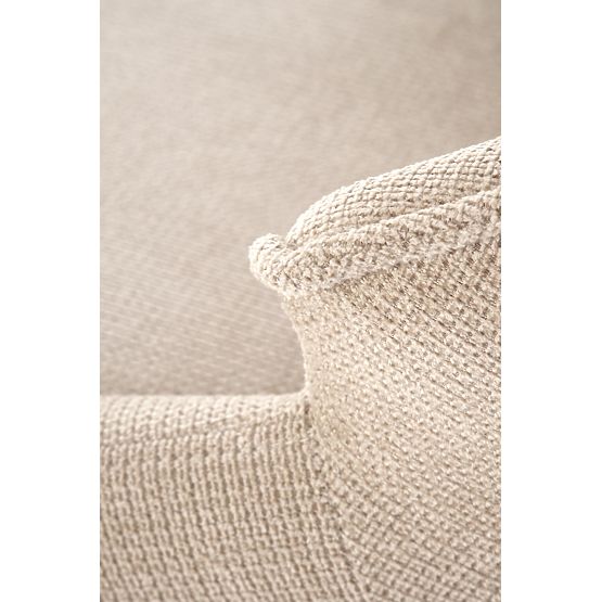 H122 barová stolička nohy - čierne, sedák - béžový (1p=2ks)