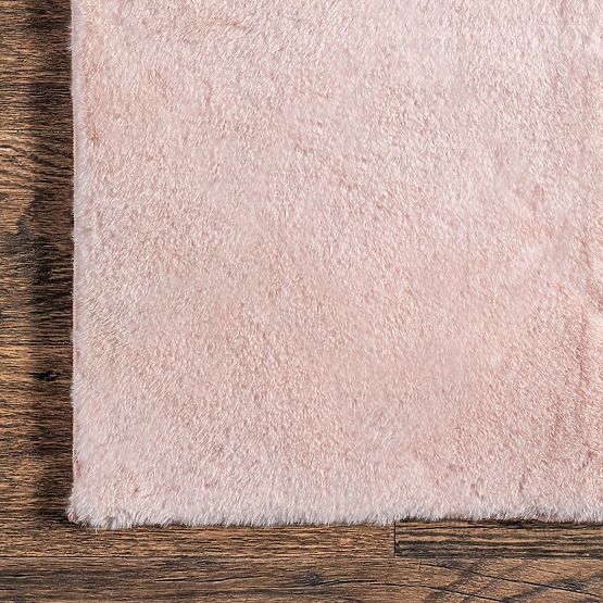 Hodvábny koberec Rabbit - Ružový