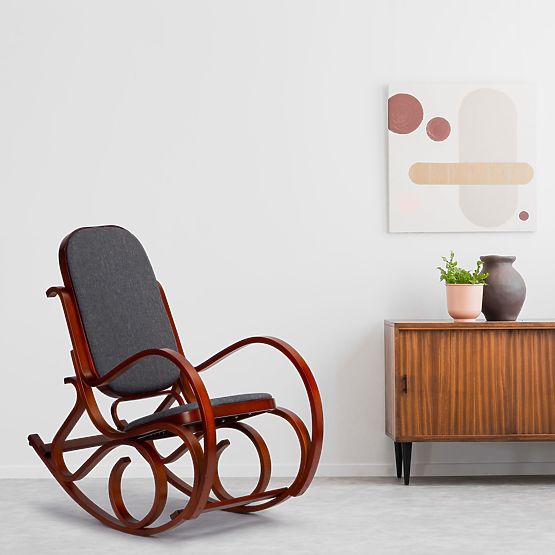 Hojdacie kreslo na lyžinách ModernHome