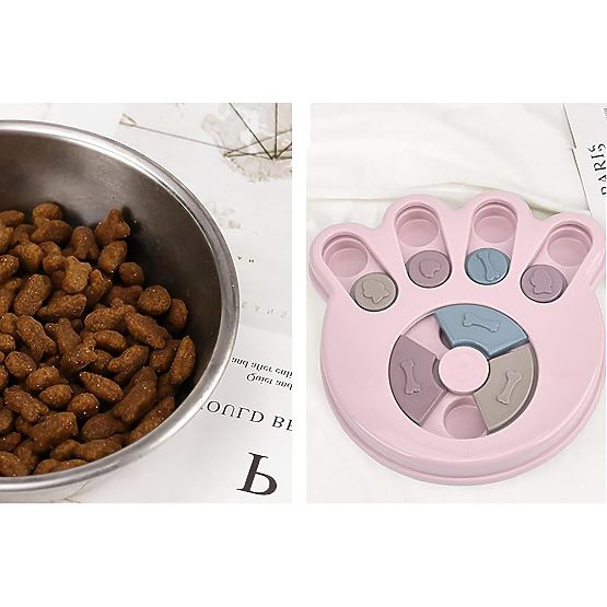 Hra Puzzle hračka pre psa mačku Brady ružová