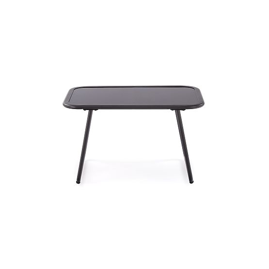 HUDSON, záhradný set (pohovka, 2x kreslo, stolík), sivá / hnedá (1p=1set)