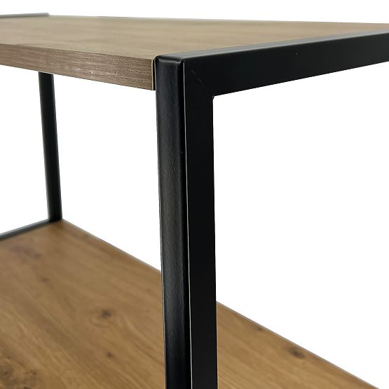 INDUSTRIÁLNY REGÁL 800 ČIERNY/DUB ARTISAN