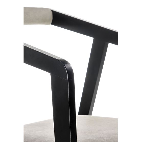 Jedálenská stolička AZUL - sivá