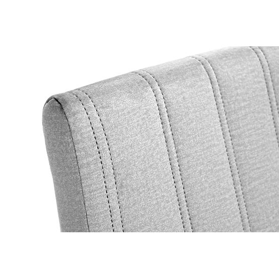 Jedálenská stolička DIEGO 2 - svetlosivá/čierna