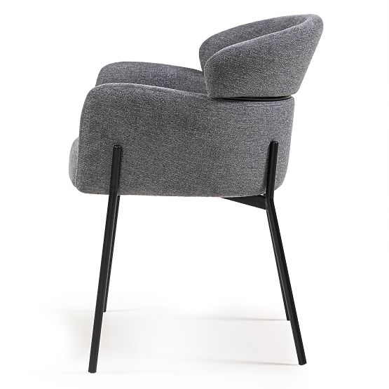 Jedálenská stolička Granda sivá