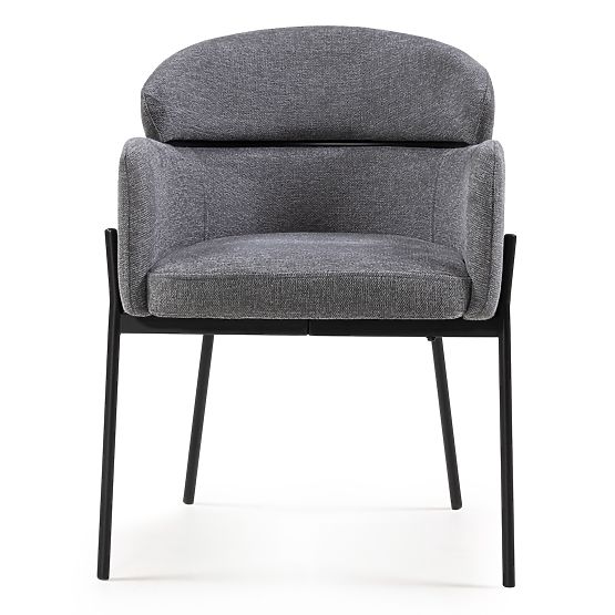 Jedálenská stolička Granda sivá