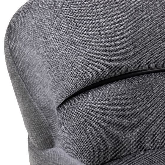 Jedálenská stolička Granda sivá