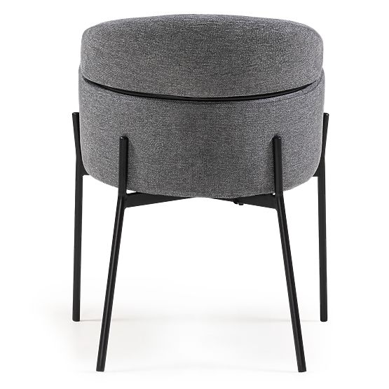 Jedálenská stolička Granda sivá