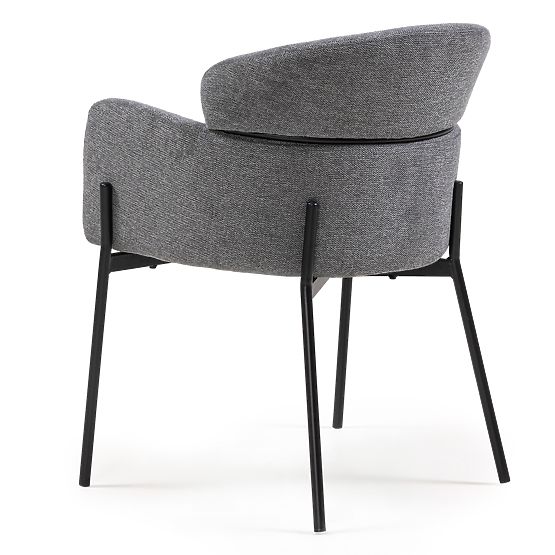 Jedálenská stolička Granda sivá