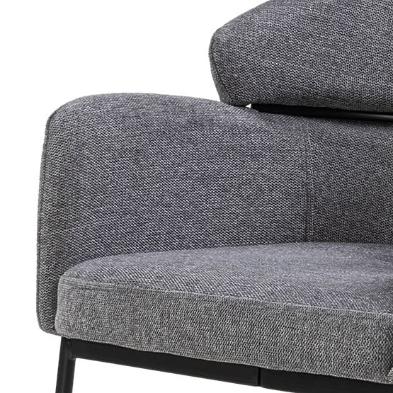 Jedálenská stolička Granda sivá