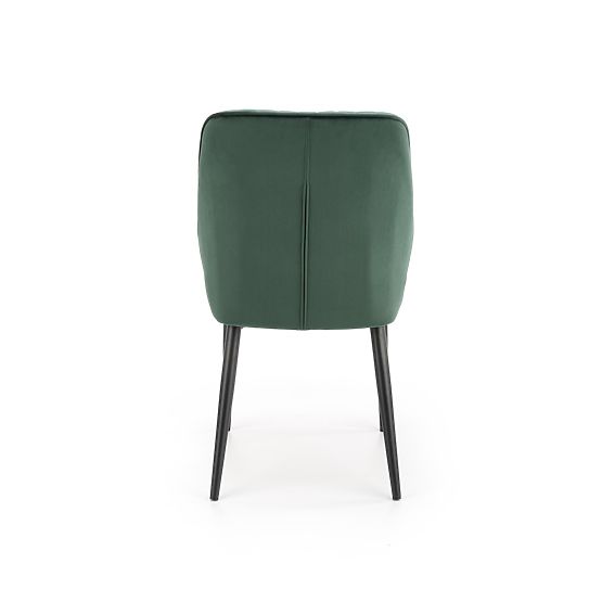 Jedálenská stolička K432 - tmavozelená