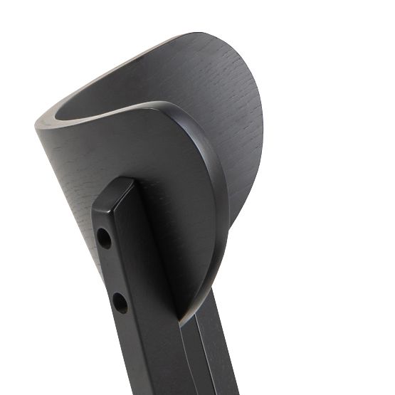 Jedálenská stolička Roxby čierna