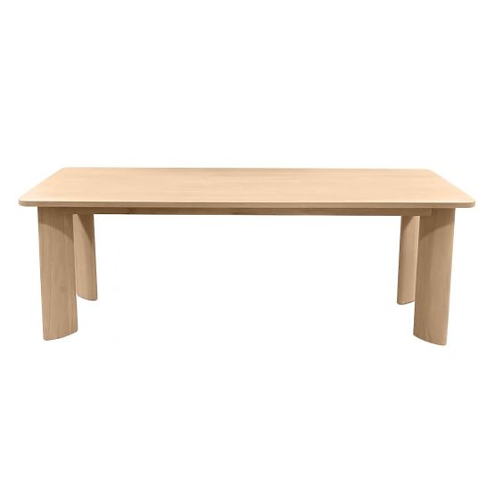 Jedálenský stôl Bali 220 cm, krémovo biely