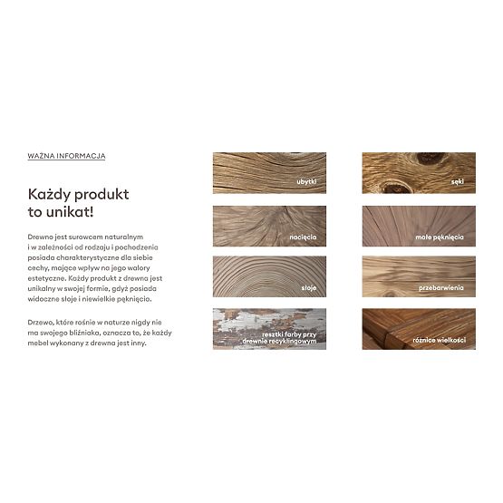 Jedálenský stôl Calvari 120 cm, okrúhly, mangové drevo, oblé tvary