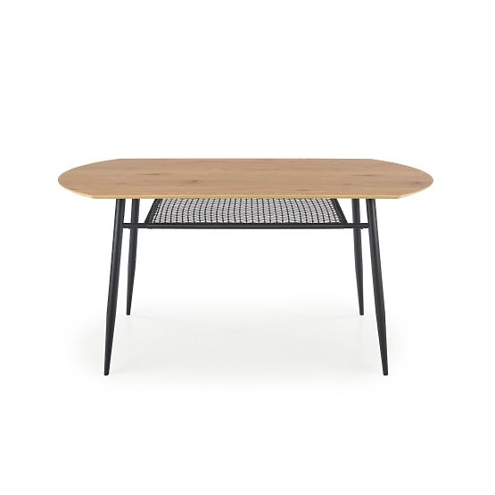 Jedálenský stôl JACKSON - zlatý dub/čierny