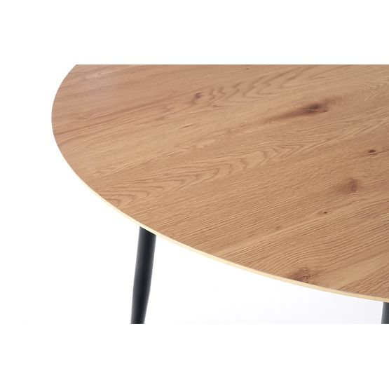 Jedálenský stôl JACKSON - zlatý dub/čierny