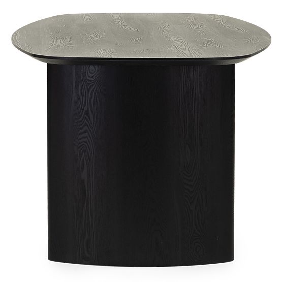 Jedálenský stôl Oriento 200 cm, oválny, jaseňová dyha