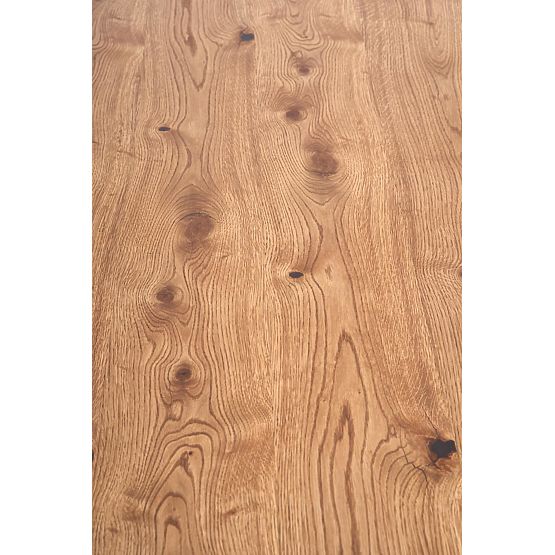 Jedálenský stôl PEREZ - svetlý dub/čierny