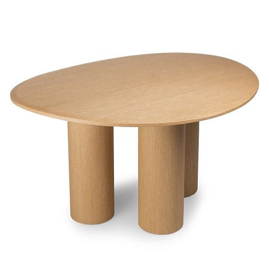 Jedálenský stôl Vesper 140 cm, prírodný dub