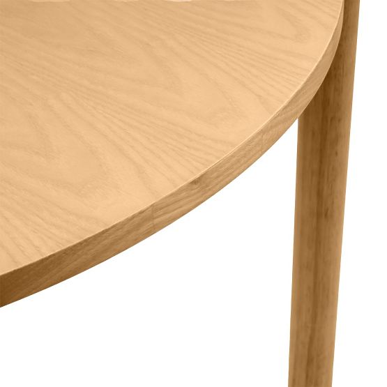 Jedálenský stôl Yoko 110,5 cm, okrúhly, prírodný