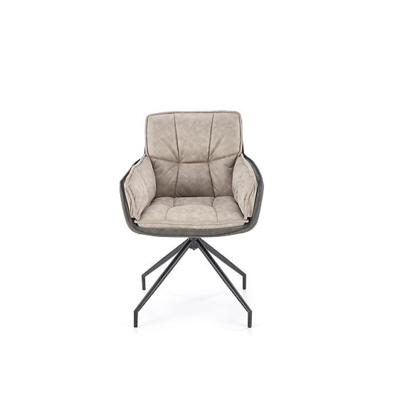 K523 stolička sivá / tmavo sivá (1p=2ks)