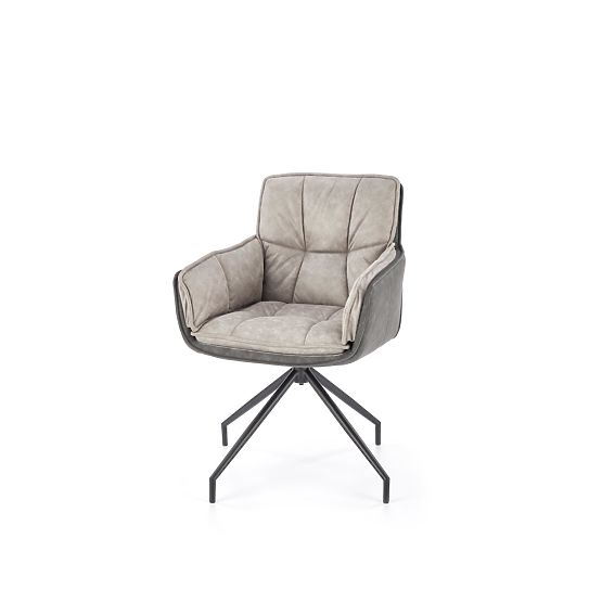 K523 stolička sivá / tmavo sivá (1p=2ks)