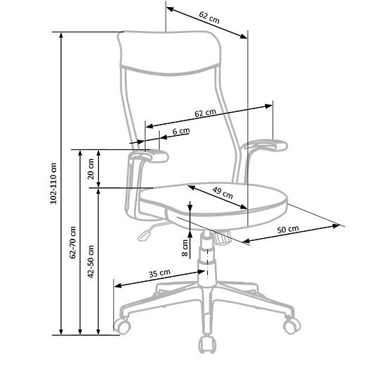Kancelárska stolička ARCTIC