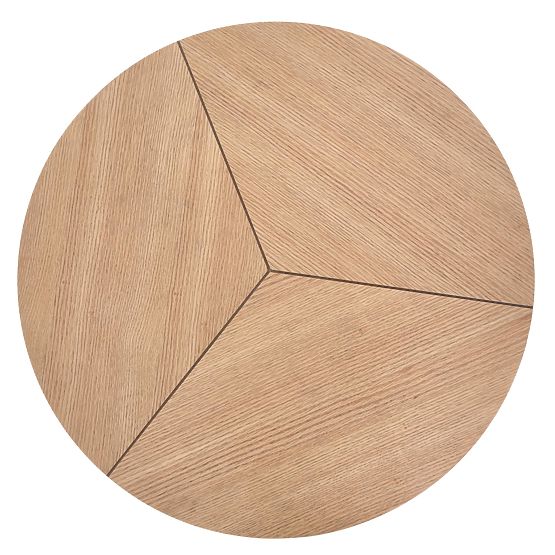 KARIDA konferenčný stolík prírodný dub/čierny (1p=1ks)