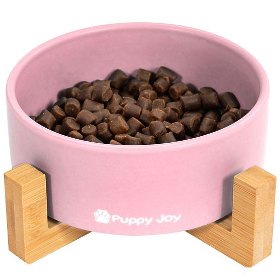 Keramická miska pre psa alebo mačku ružová PJ-032