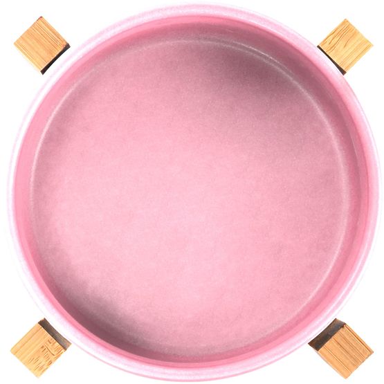 Keramická miska pre psa alebo mačku ružová PJ-032