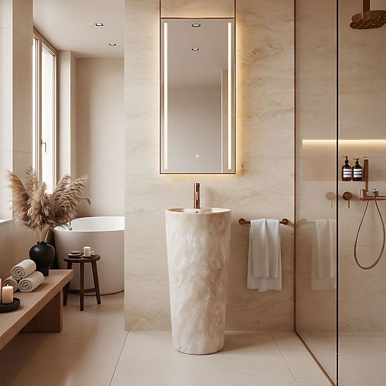 Keramické Voľne Stojace Umývadlo Blanka Savana Matt