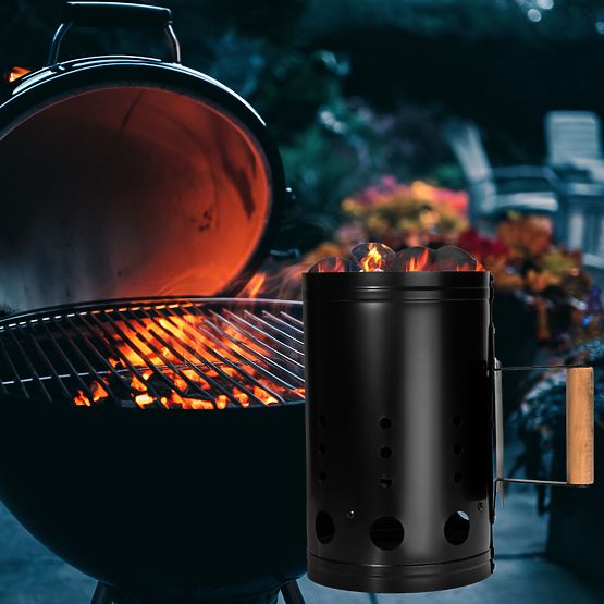 Komín na zapaľovanie grilu KORTEN