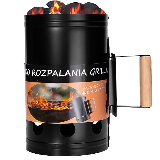 Komín na zapaľovanie grilu KORTEN