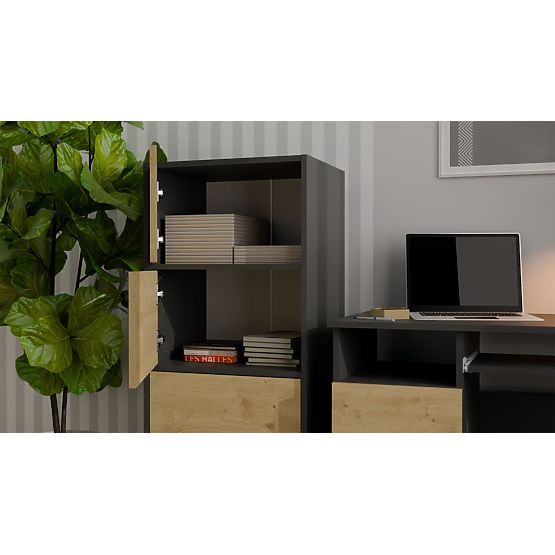 Komoda ALMA ALMA ANTRACIT ARTISAN