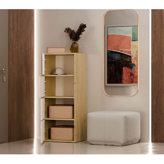 Komoda ALMA Predná BIELA Korpus DUB ARTISAN